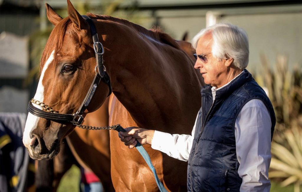 Los caballos entrenados por Bob Baffert no podrán competir en los hipódromos de Nueva York