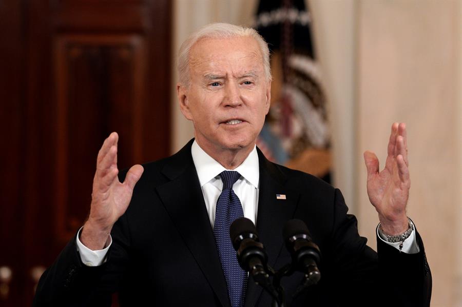 Biden promete seguir con su "diplomacia silenciosa e incansable" con Israel y Palestina