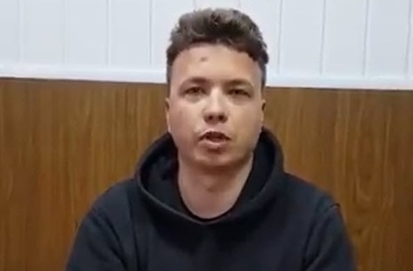 ONU teme por la vida del periodista arrestado por Bielorrusia, Román Protasevich