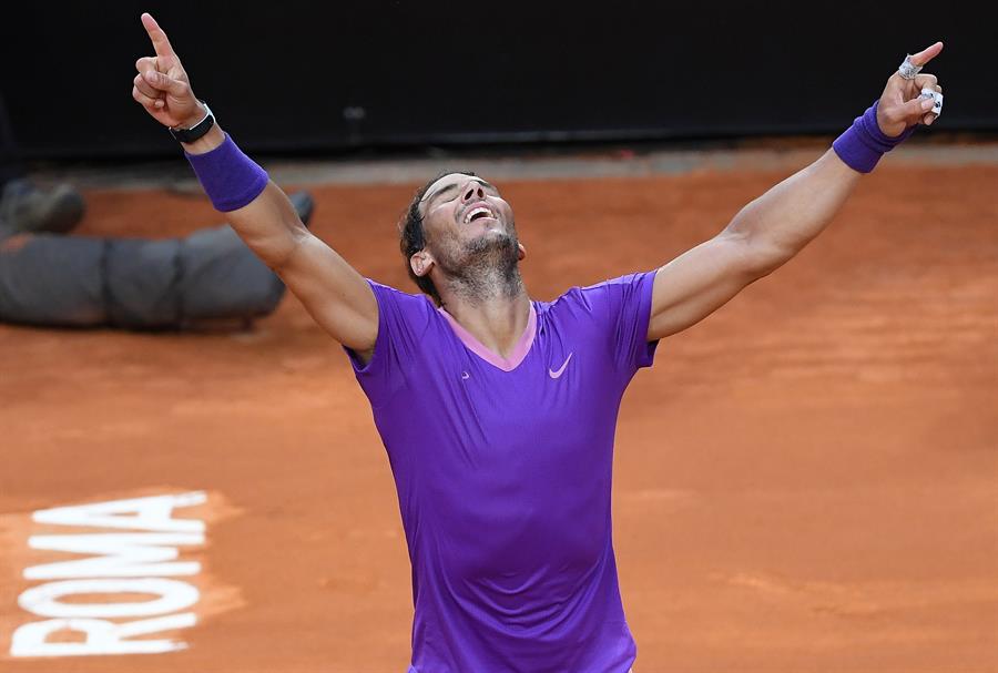 Nadal destrona a Djokovic para conquistar su décimo título en Roma