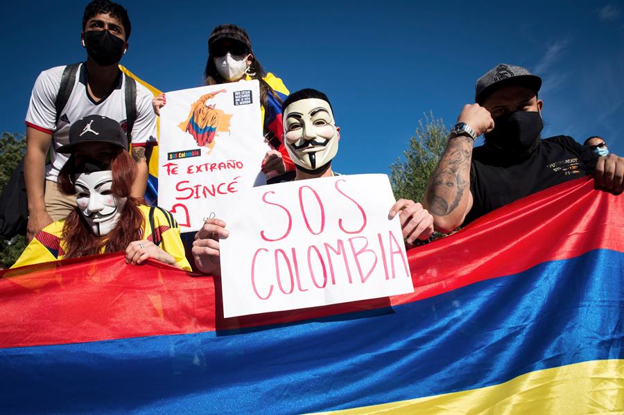 Rubén Blades cree que la "violencia policial" provocó "la furia del pueblo" de Colombia