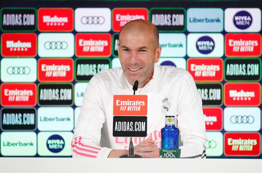 "Estamos contentos": Zidane aseguró que "todavía hay Liga"