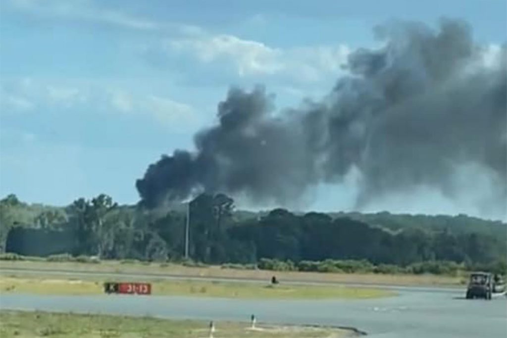 Se estrelló en Florida un helicóptero dedicado al control de incendios