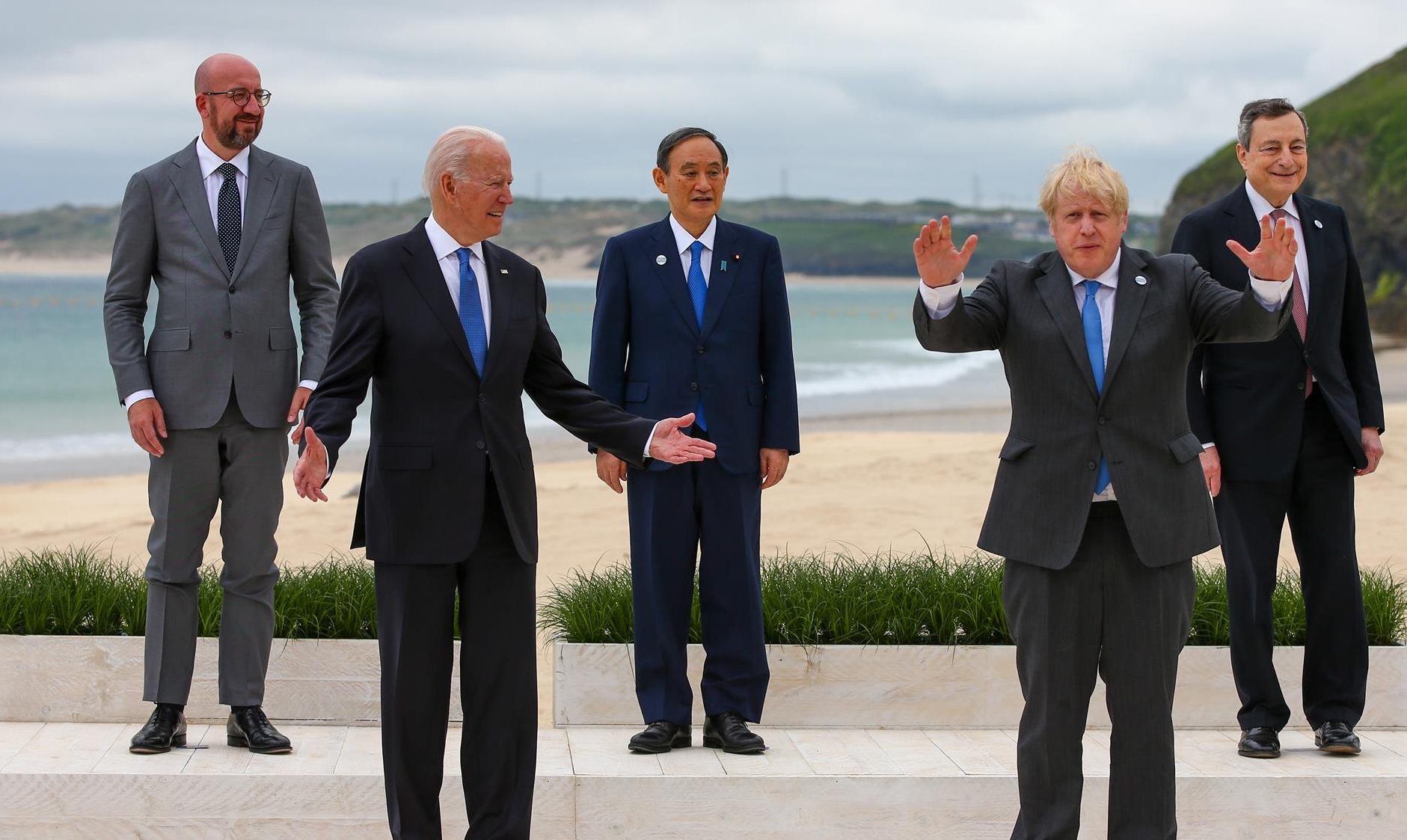 Biden convenció al G7 de lanzar Build back better for the world, para hacer frente a China