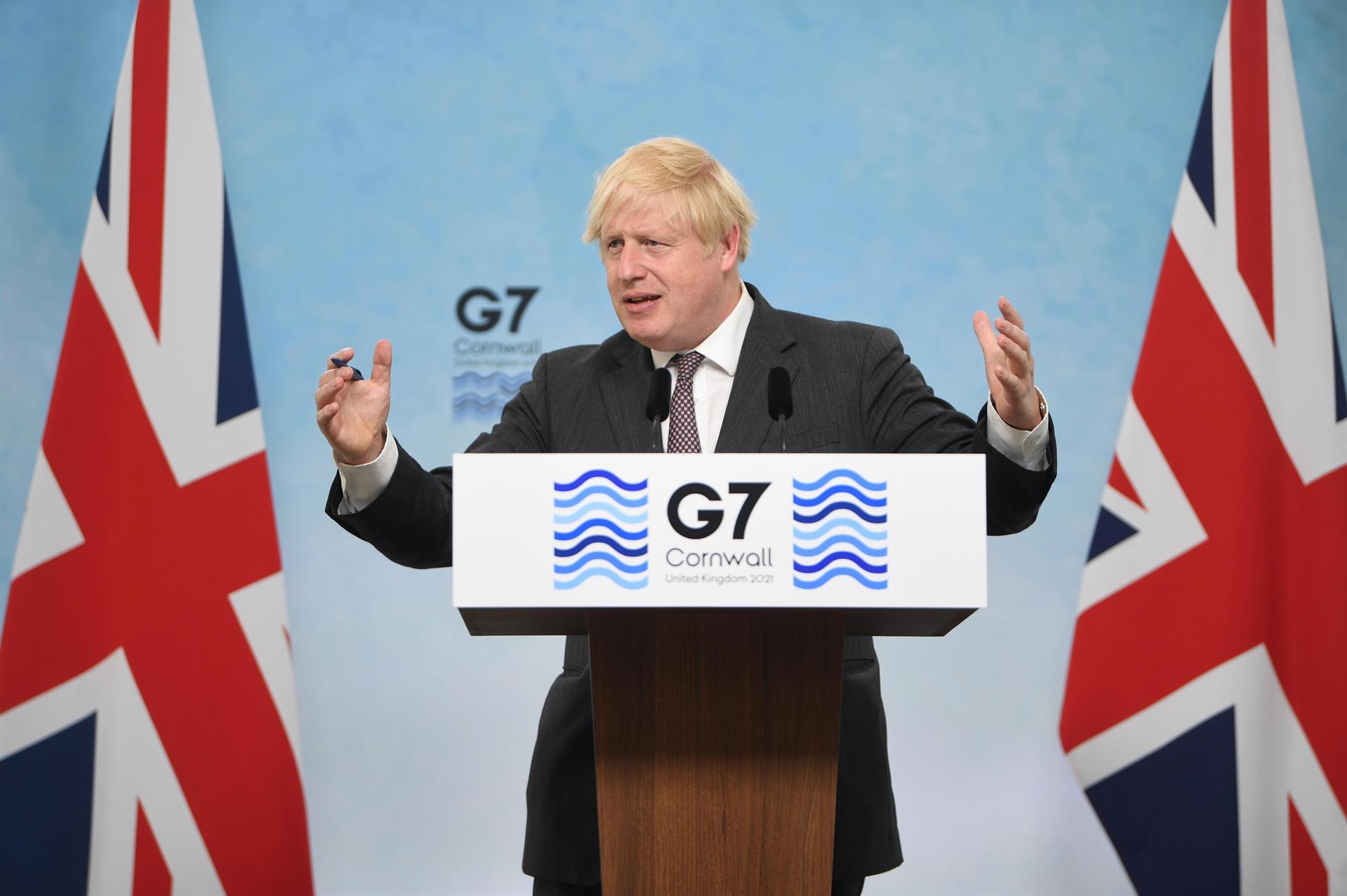 El G7 donará 1.000 millones de vacunas para países pobres
