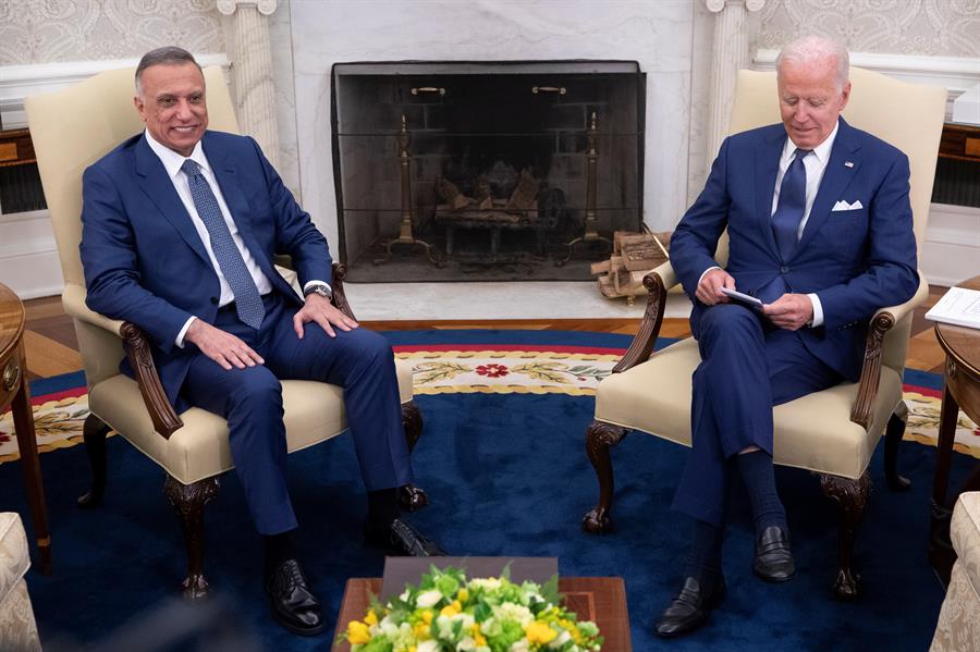 Biden asegura que el nuevo papel de EEUU en Irak se centrará solamente en entrenar a las fuerzas iraquíes