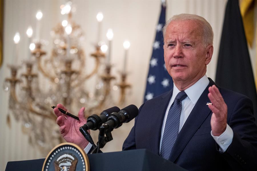 Biden pide impedir que Rusia "use la energía como arma" contra países vecinos