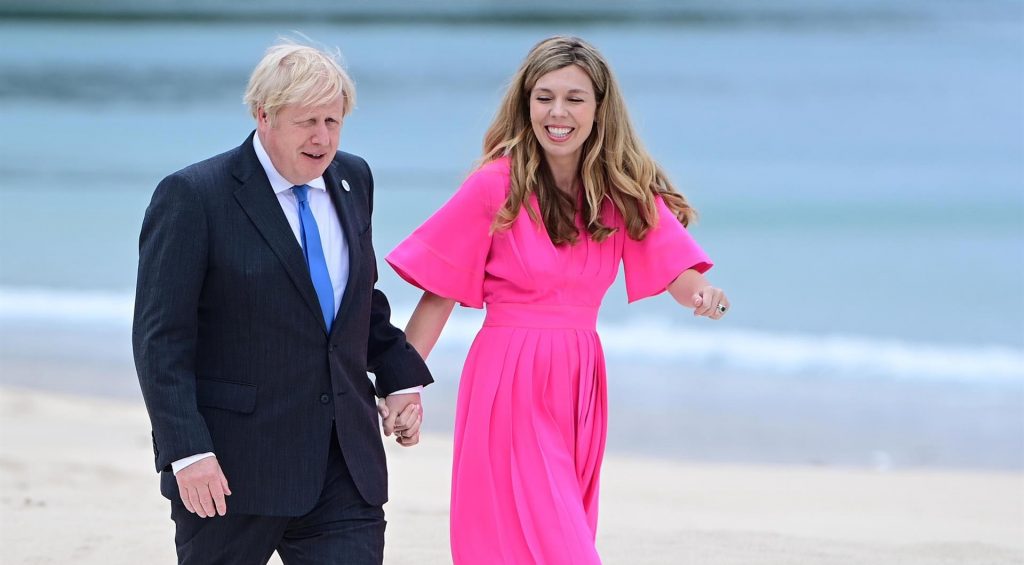 Boris y Carrie Johnson esperan su segundo hijo juntos