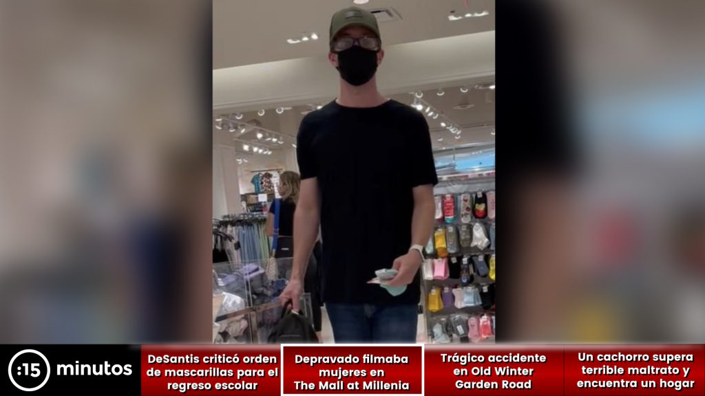 Depravado filmaba mujeres debajo de sus faldas en mall de Orlando