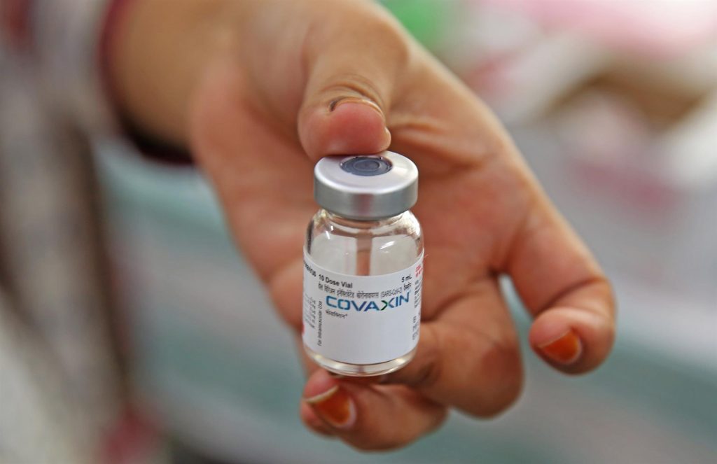 La vacuna india Covaxin es 77,8 % eficaz, según su fabricante