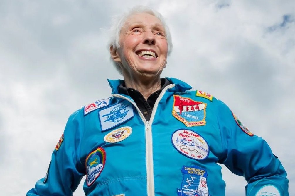 Wally Funk cumplió su sueño de ir al espacio después de 60 años