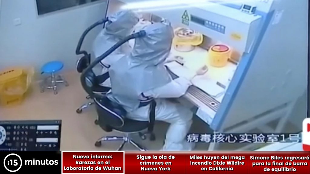 Noticiero 15 Minutos News: Nuevo informe revela que COVID-19 salió de un laboratorio de Wuhan