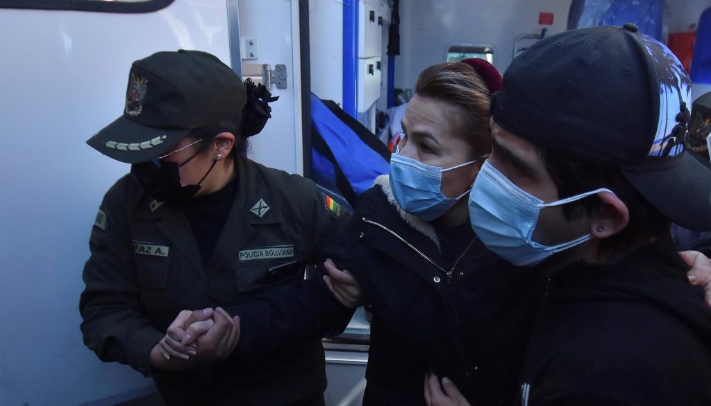 ONU confirmó que Áñez se autolesionó en los brazos