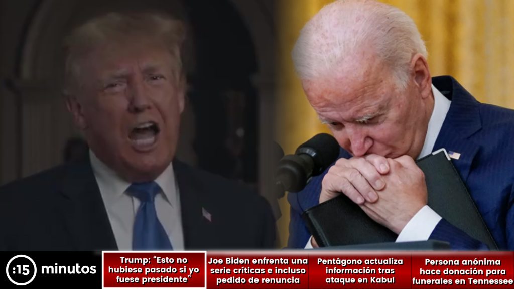 Trump sobre Afganistán: "No hubiese pasado si yo fuera su presidente"