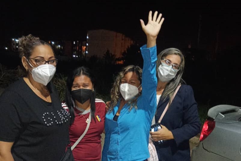 Ada Macuare saliendo en Libertad