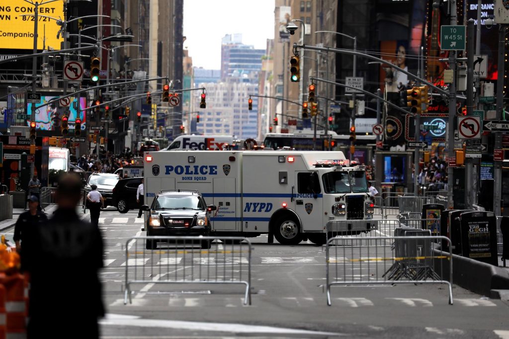 Falsa alarma provocó una evacuación temporal de Times Square