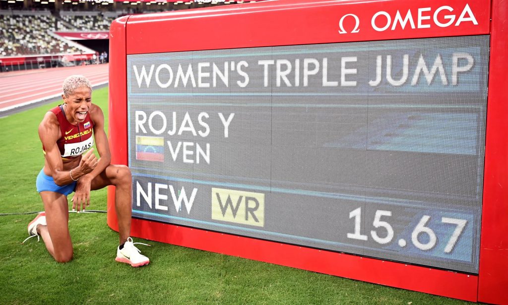 Yulimar Rojas hace historia: oro olímpico y récord mundial de triple salto