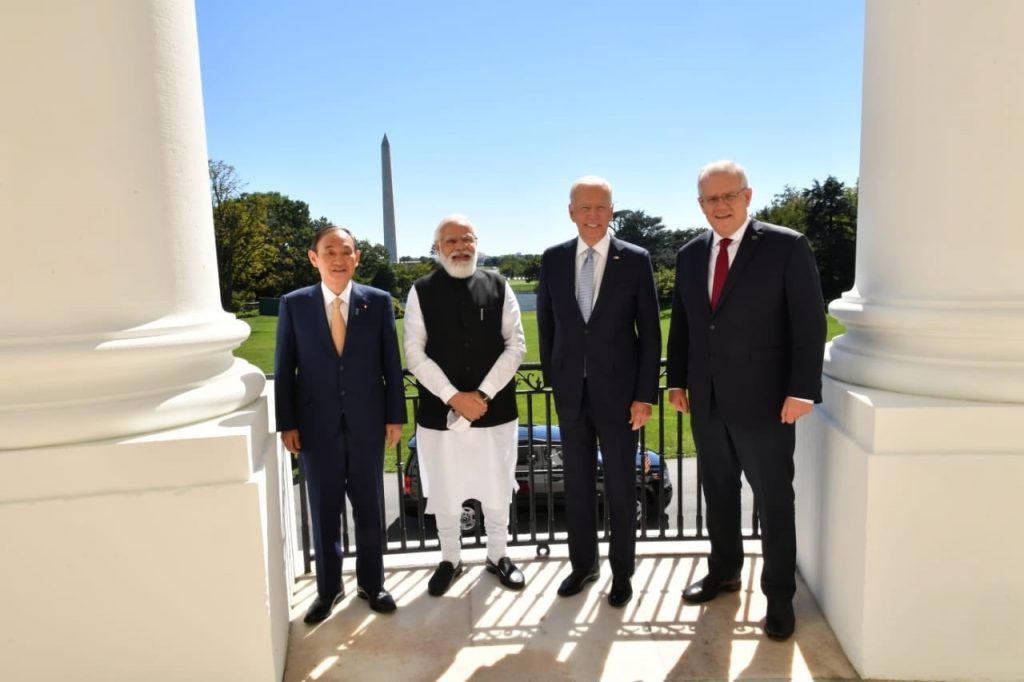 Por un Indo-Pacífico "libre y abierto": Biden se reúne con jefes de los países del 'Quad'