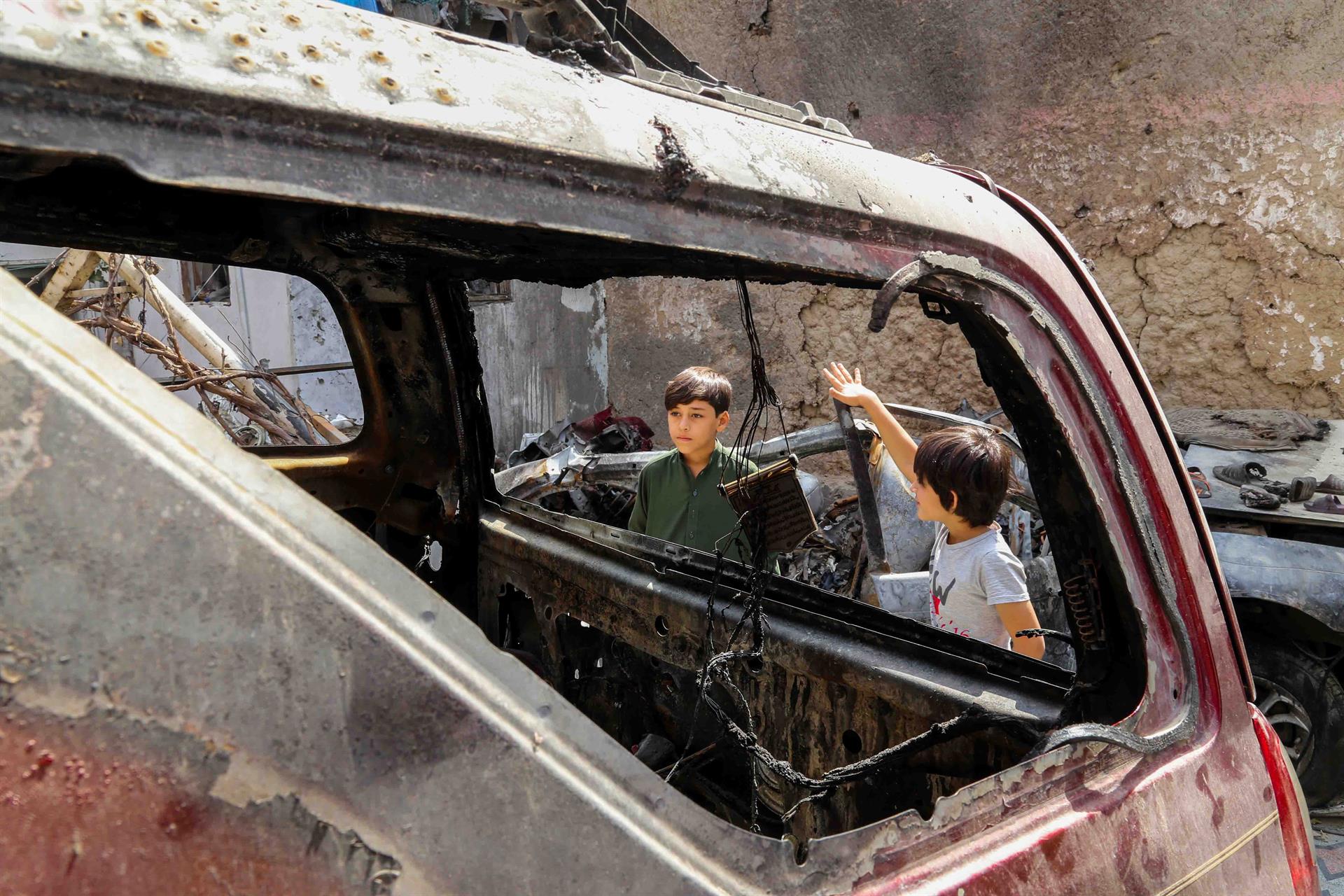 La CIA alertó que había civiles en Kabul segundos antes de que EEUU bombardeara con un dron