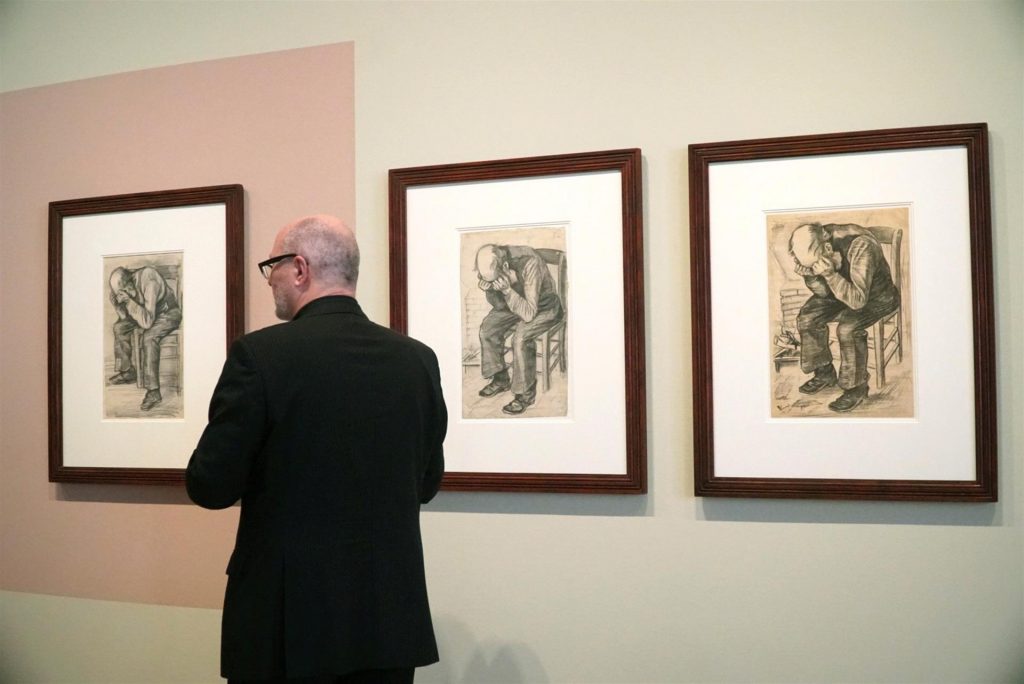Un nuevo dibujo de Vincent van Gogh de 1882 aparece en Ámsterdam