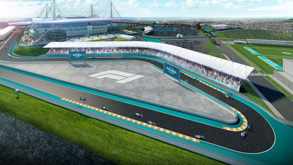 El Gran Premio de F1 de Miami se disputará el 8 de mayo de 2022