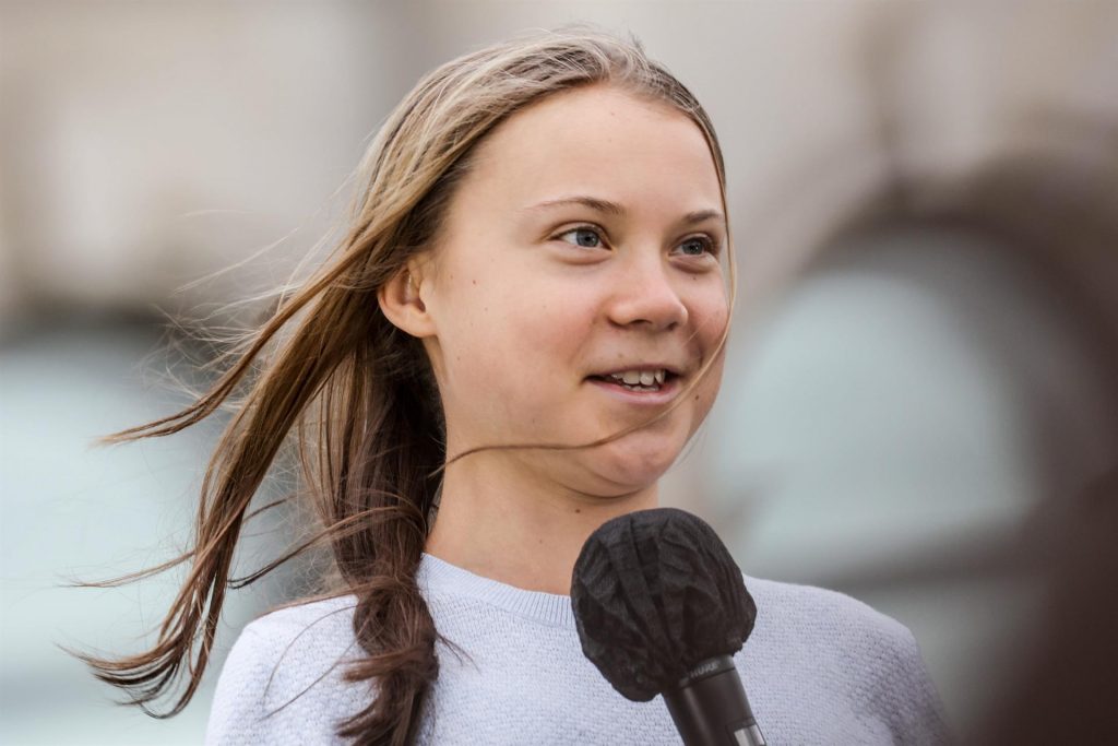 La activista Greta Thunberg llamó a votar en Alemania
