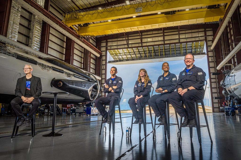 Ya está lista para partir la misión espacial de "gente común"