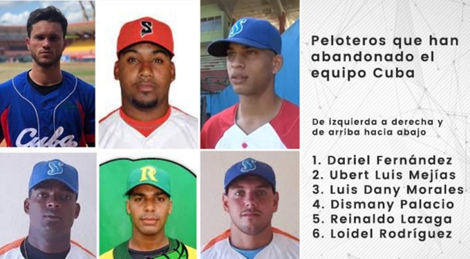 Suben a 6 los jugadores cubanos que desertaron del equipo en el Mundial sub 23 de béisbol
