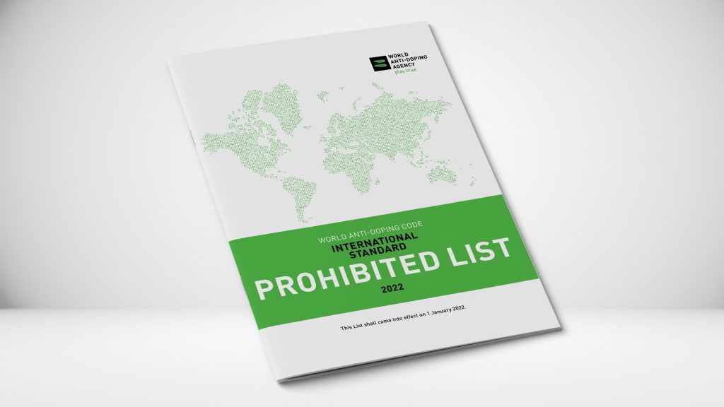 Hay novedades en la lista de sustancias y metódos prohibidos de la AMA para 2022