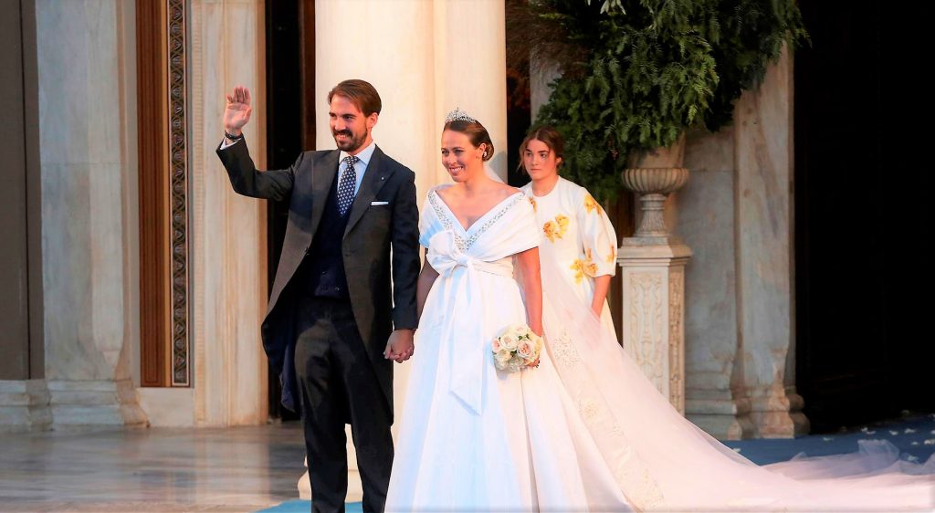 Atenas acoge su primera boda real en más de medio siglo