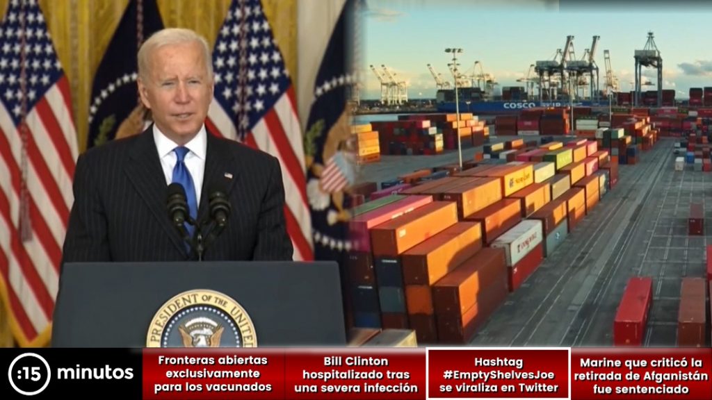 Atizan contra Biden en Twitter por escasez e inflación