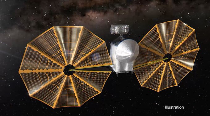 Despegó Lucy, la misión que indagará en los orígenes del Sistema Solar