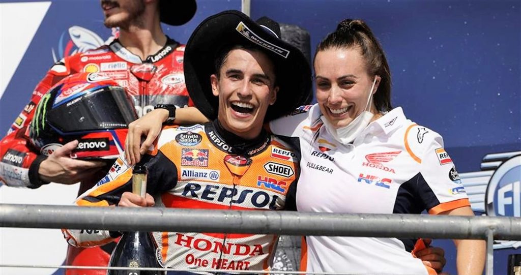 La ingeniera de Oxford que fichó Marc Márquez