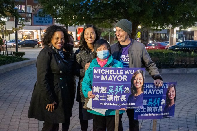 Michelle Wu será la primera mujer alcaldesa de Boston