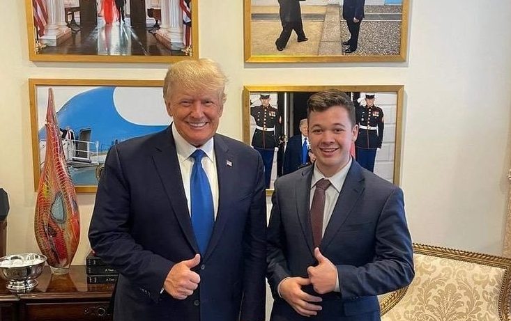 Trump y Kyle Rittenhouse se reunieron en Mar-a-Lago