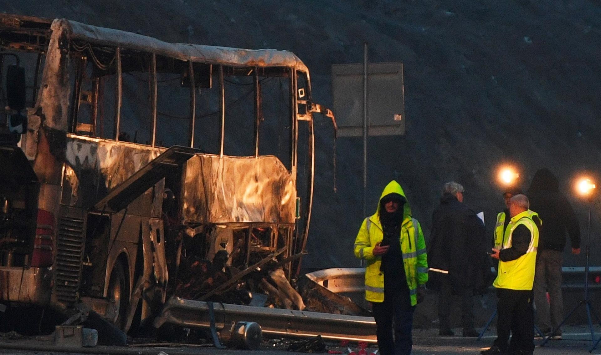 Desvelan las causas del fatal accidente de autobús en Bulgaria