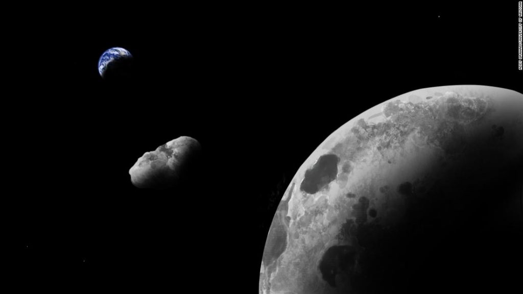 Asteroide cercano a la Tierra podría ser un fragmento perdido de la Luna