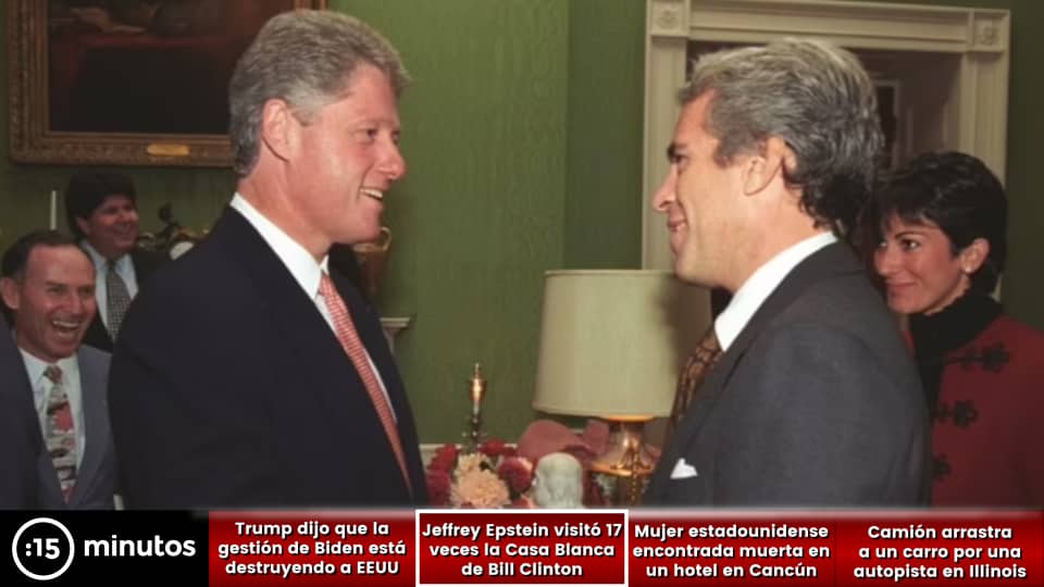 Jeffrey Epstein visitó al menos 17 veces la Casa Blanca cuando Bill Clinton