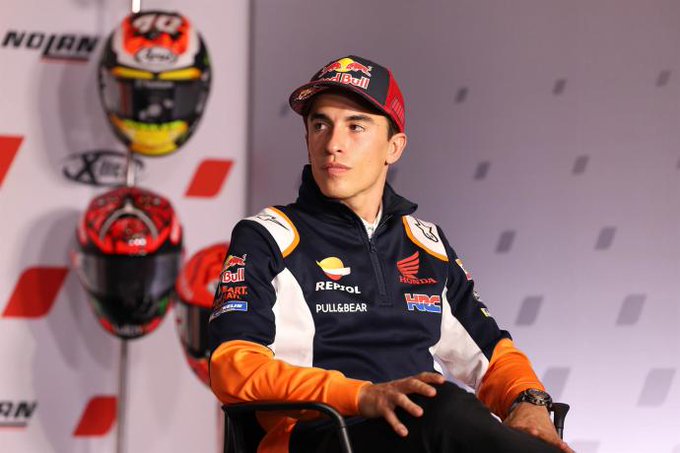 Evolución favorable de la diplopía de Marc Márquez