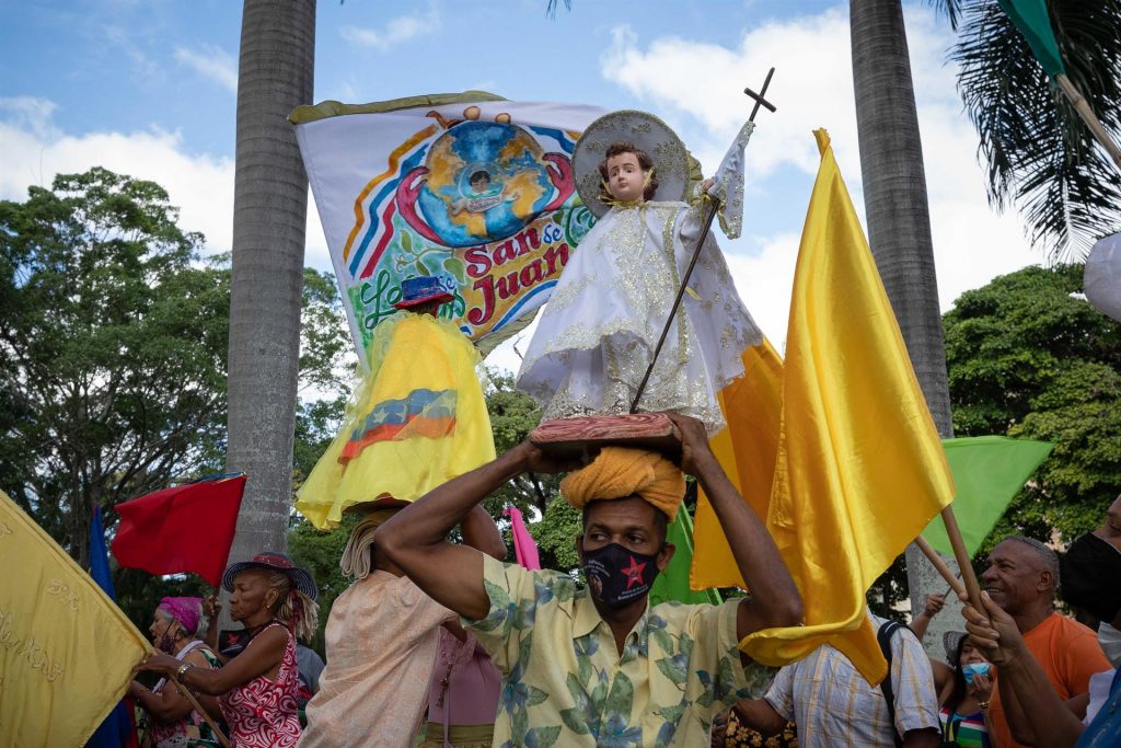 Rinden tributo en Caracas a la fiesta venezolana reconocida por la Unesco