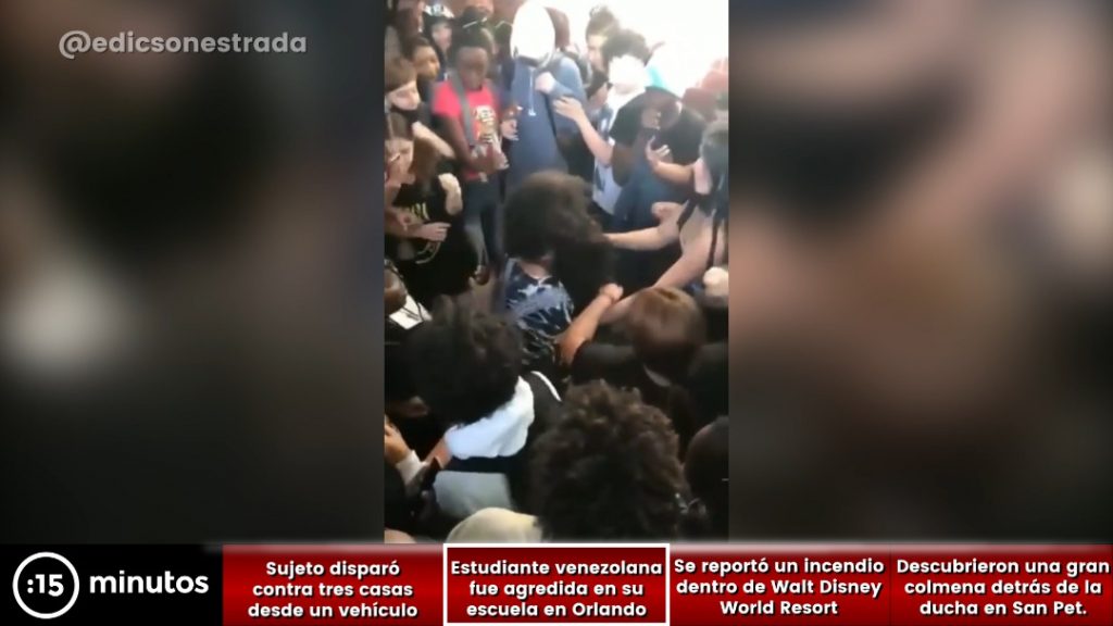 Brutal golpiza a estudiante venezolana en Southwest Middle School en Orlando