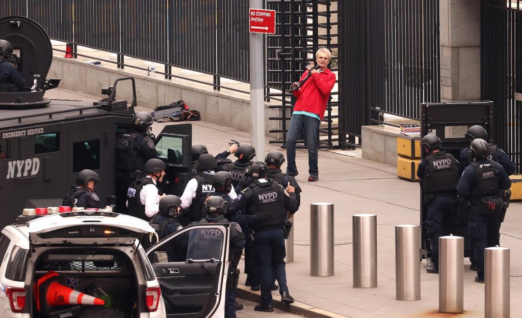 Detienen un hombre con un arma en las inmediaciones de la ONU en Nueva York
