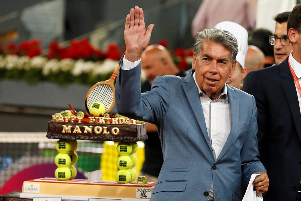 Fallece a los 83 años extenista español Manolo Santana