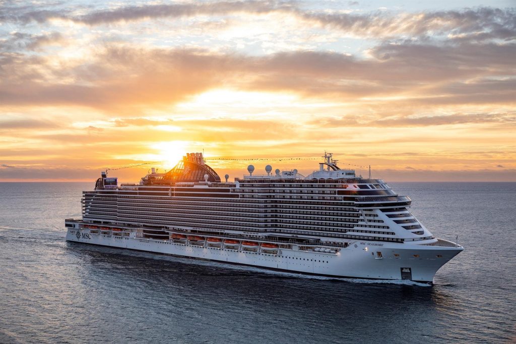 El crucero Seashore de la naviera MSC llega por vez primera a Puerto Rico