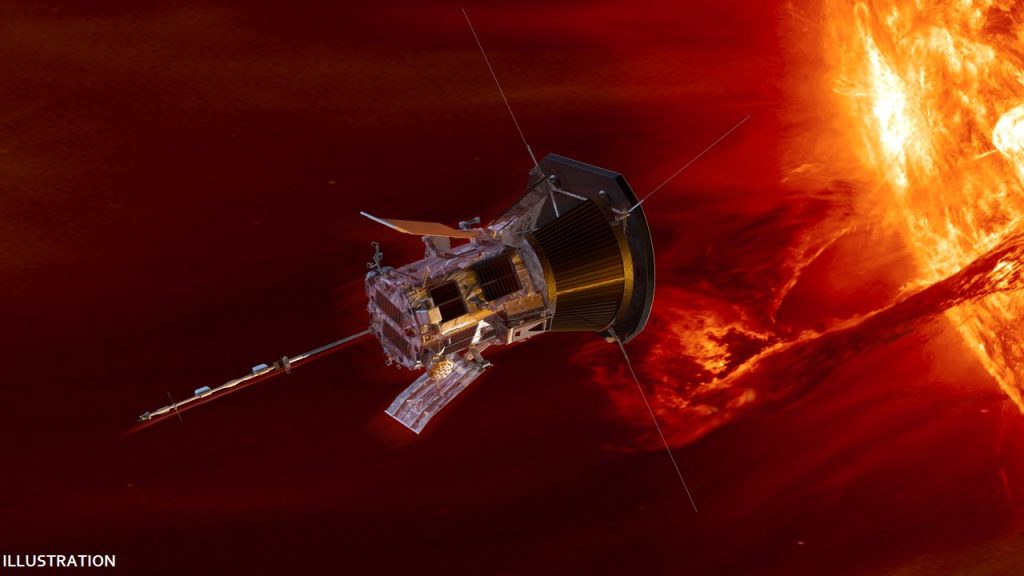 Una sonda espacial de la NASA "toca" el sol por primera vez