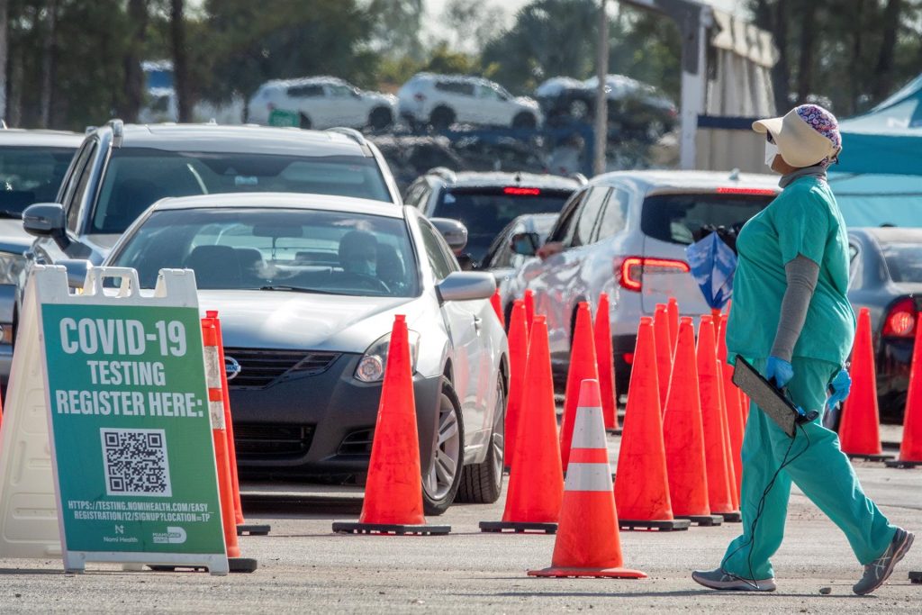 Florida notificó 126.704 contagios en dos días y el pico puede ser esta semana