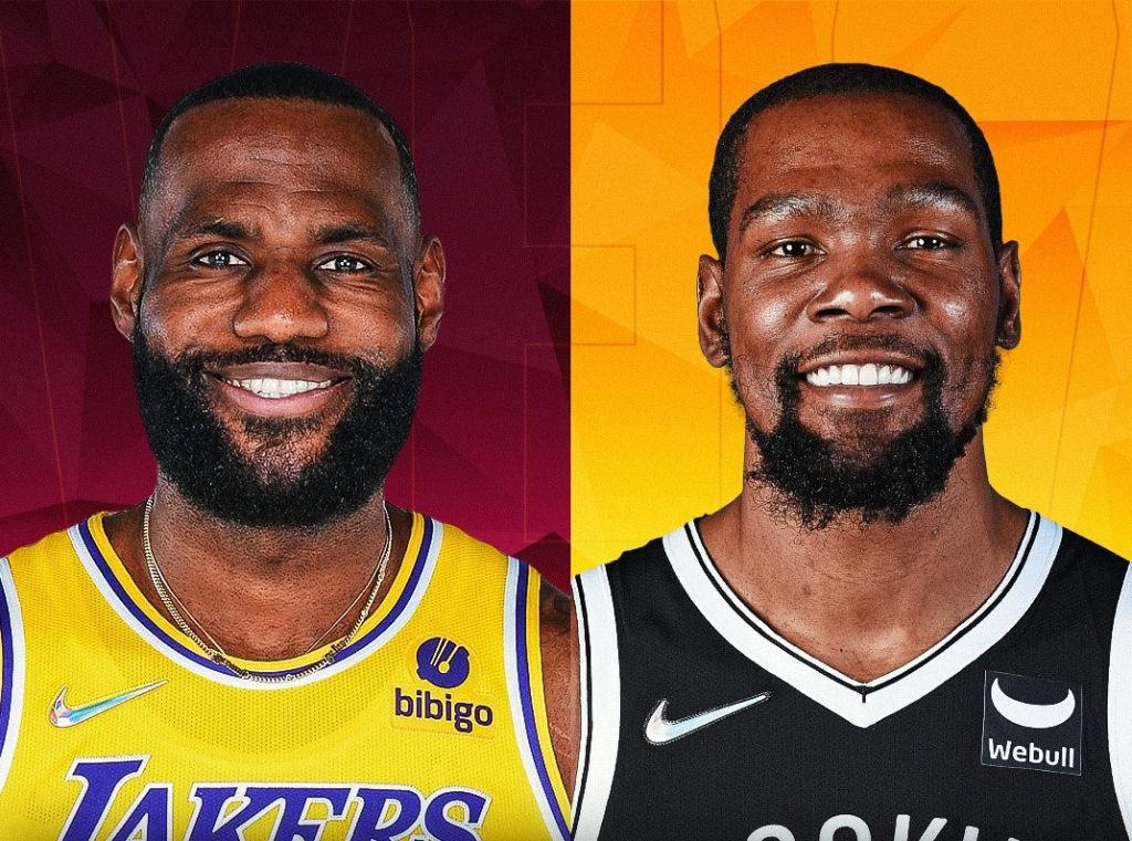 LeBron James y Kevin Durant serán los capitanes en el All-Star de la NBA
