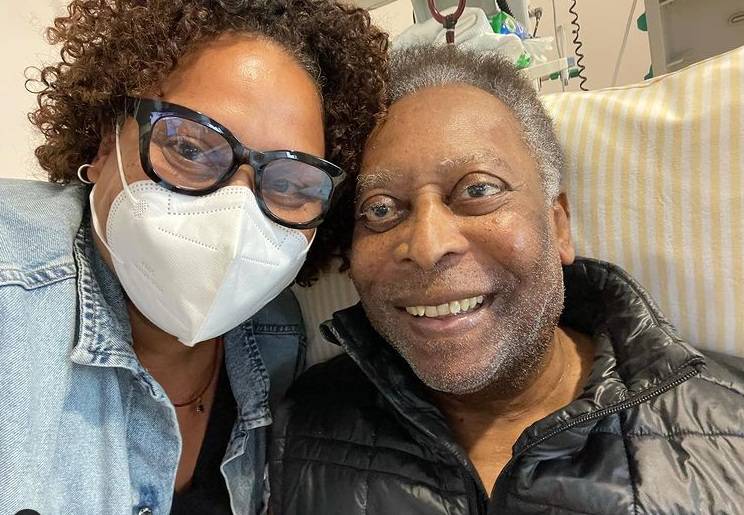 Hija de Pelé desmiente agravamiento de la salud de su padre