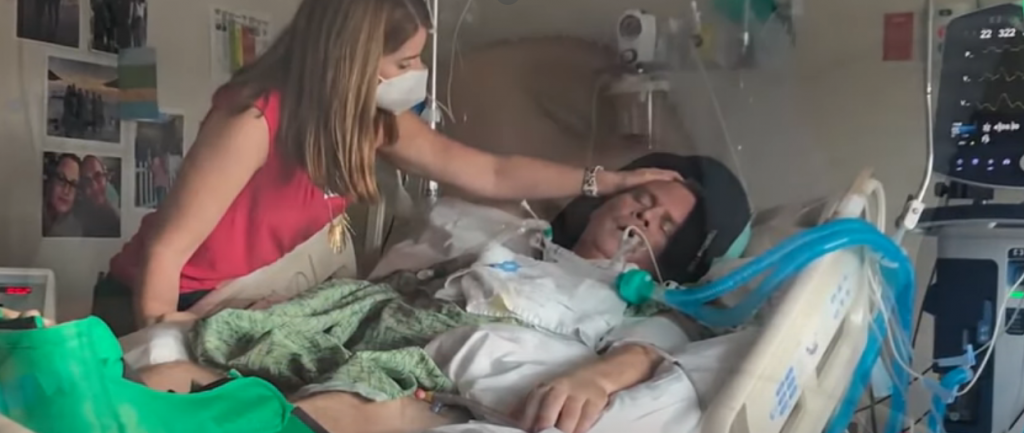 Con trasplante de pulmón salvan la vida de un hombre de Florida Central que estuvo a punto de morir por COVID-19