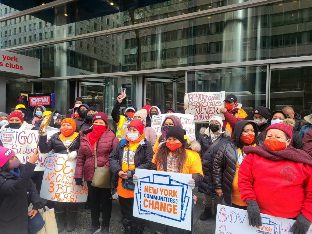Inmigrantes indocumentados reclaman más ayudas al estado de Nueva York
